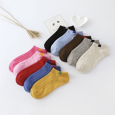TGM - KK004 Kaos Kaki Polos Semata Kaki Unisex Kaos Kaki Ankle Cute Socks / Short Socks /  Kaos Kaki Pendek Cewek Cowok