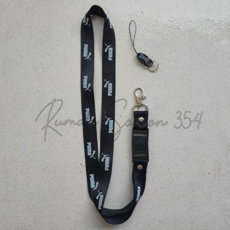 

lanyard PUMA gantungan kunci PUMA tali lanyard gantungan leher PUMA