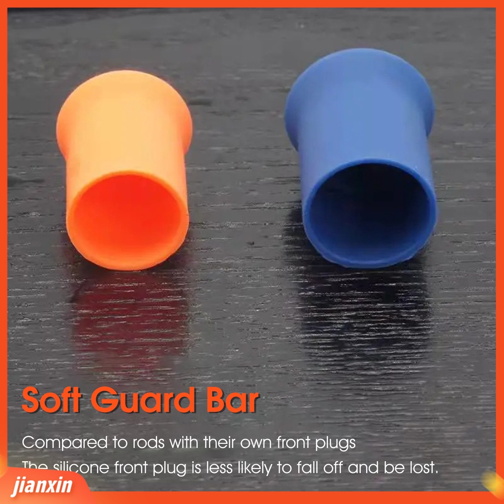(In Stock) 10Pcs Pengatur Jarak Pancing Berhenti Elastisitas Tinggi Desain Lubang Udara Universal Bahan Silikon Multiwarna Pancing Klip Depan Untuk Outdoor