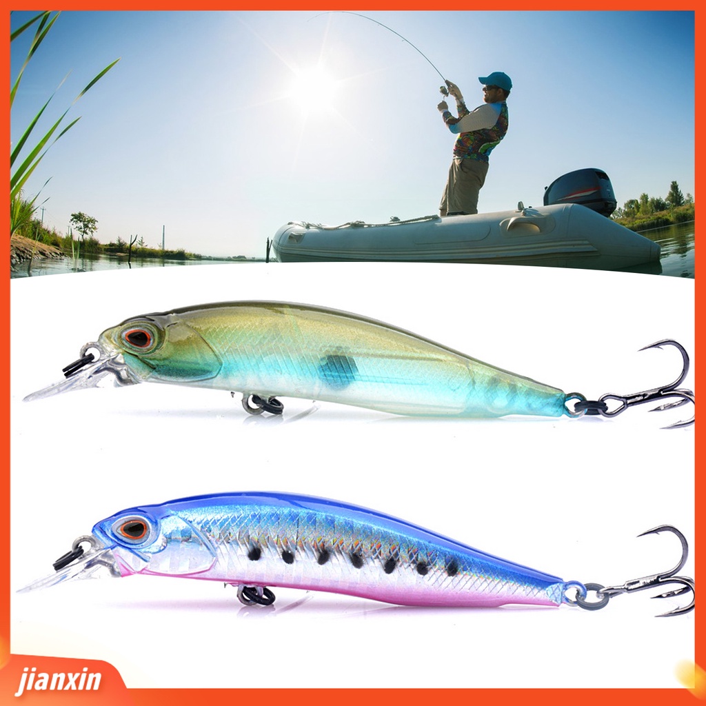 (in Stock) 8.4g Umpan Umpan Kait Tajam Semua Aplikasi Air Meningkatkan Tingkat Memancing Built-in Ikan Kecil Hovering Colorful Buatan Lure Memancing Luar Ruangan