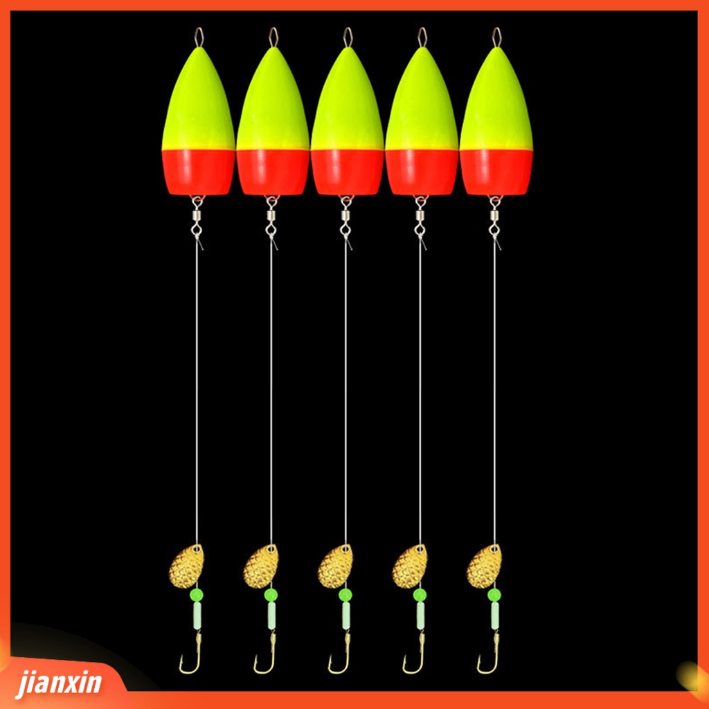 (In Stock) 1set Memancing Rig Spinner Payet Pelampung Sinker Space Bean Line Hook Alat Bantu Lempar Putar Mengambang Tenggelam Memancing Umpan Rig Kit Perlengkapan Memancing