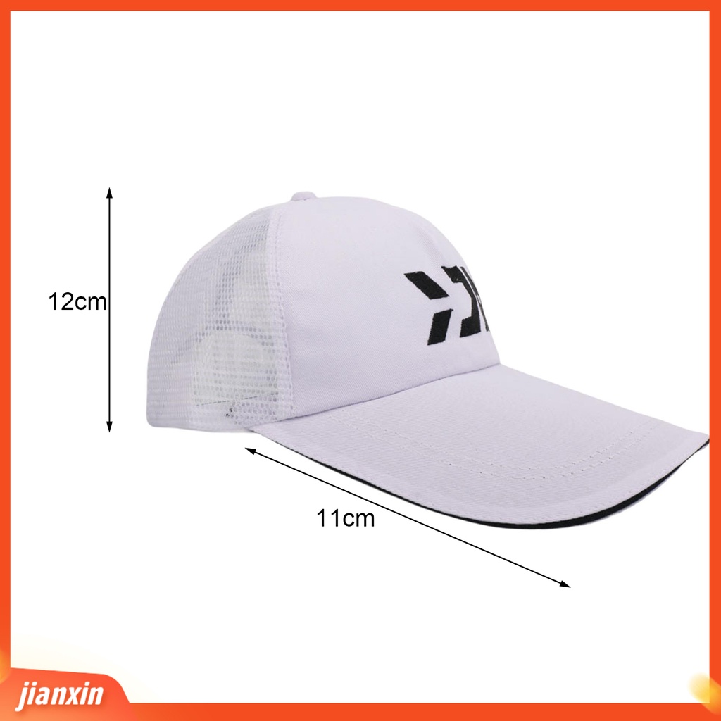 (In Stock) Topi Matahari Adjustable Panjang Brim Windproof Sunshade Semimesh Outdoor Lari Memancing Topi Baseball Pakaian Sehari-Hari