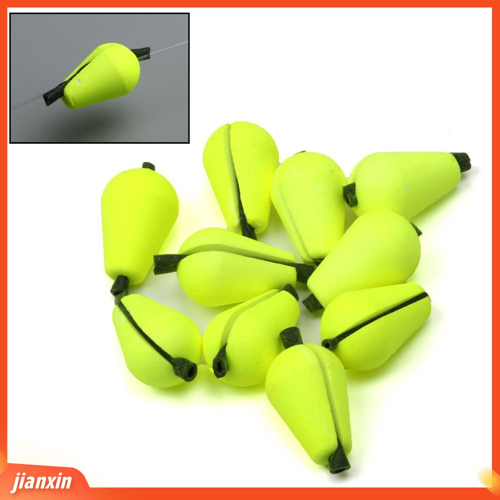 (In Stock) 6Pcs /Tabung Olive Shape Drift Float Busa Indikator Mogok Aksesoris Memancing Lalat