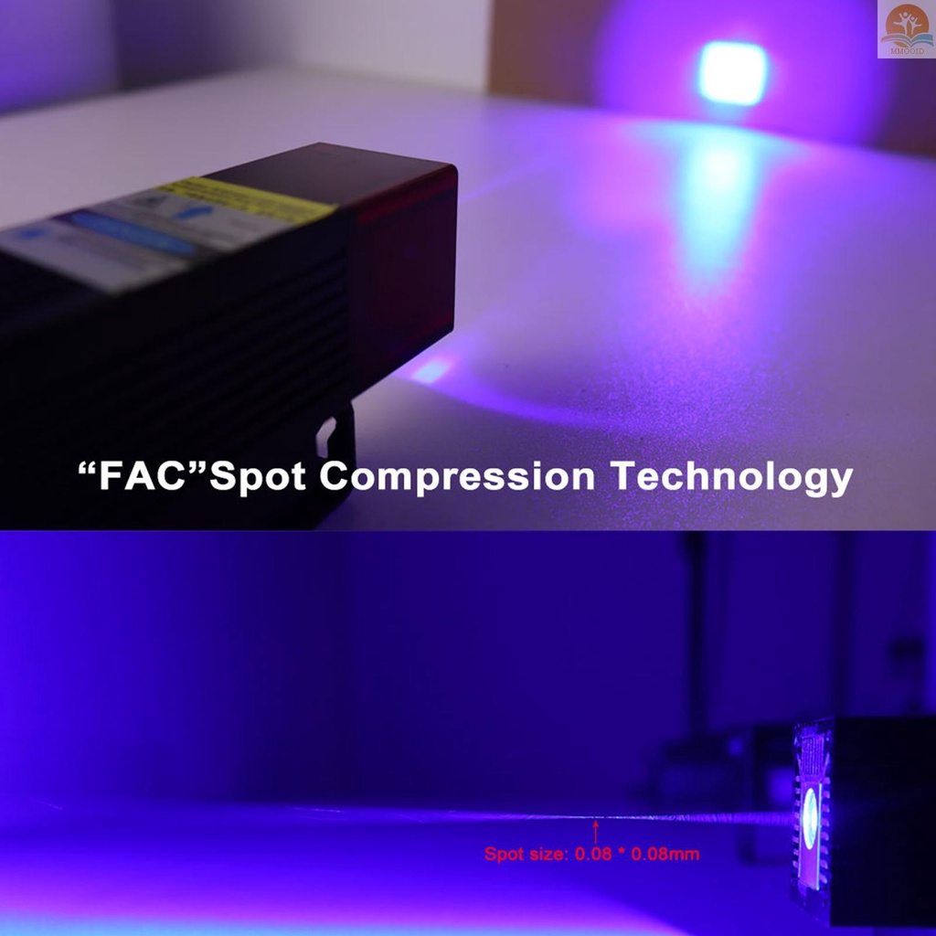 In Stock Laser Engraver FAC Spot 10W Compression Ultra-Tipis 0.08mm Fixed-focus Desktop DIY Mesin Pemotong Ukir Ukiran Full-Metal 37x37cm Ukiran Area Perakitan Cepat Perlindungan Mata M