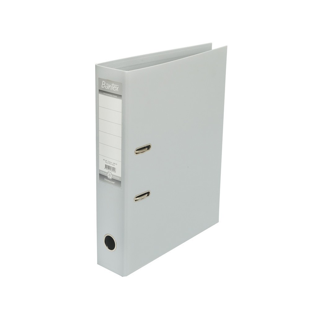 

[Artomas] Bantex Lever Arch File Ordner Plastic Folio 7cm Grey 1465 05