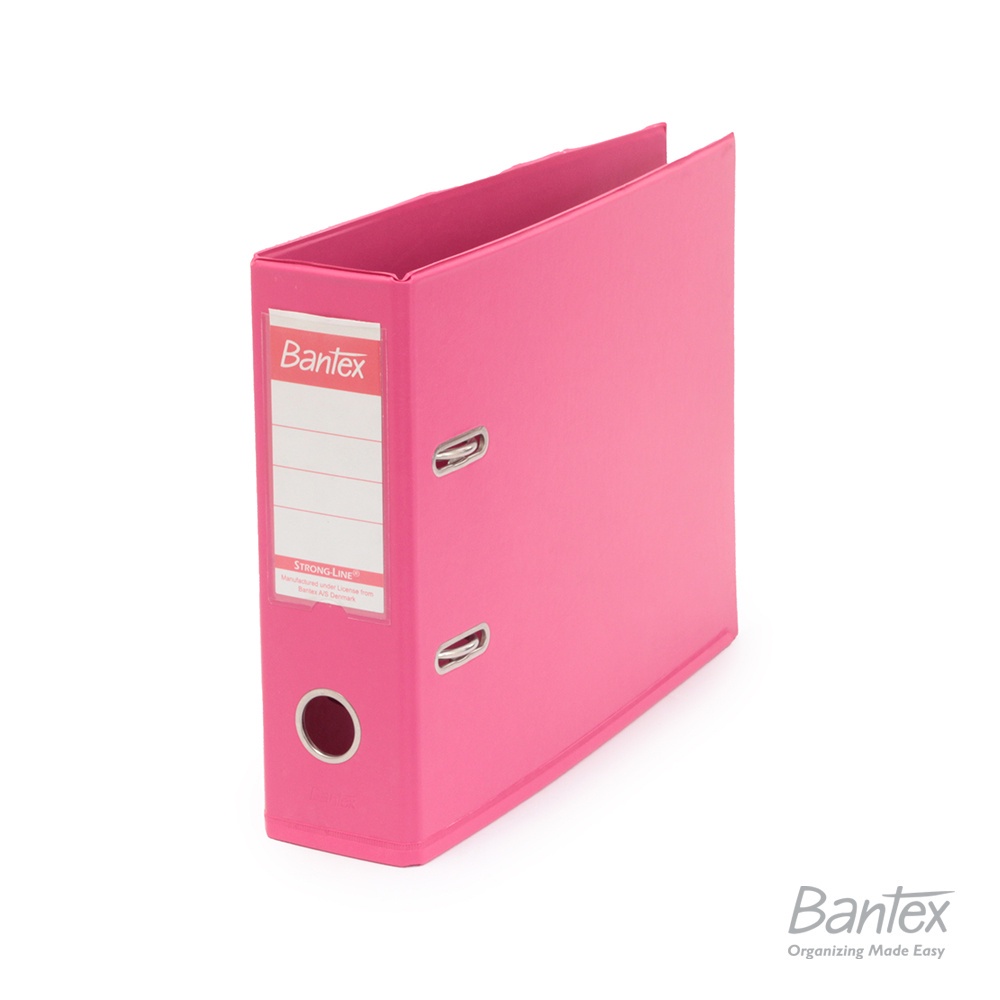 

[Artomas] Bantex Ordner Kwitansi/A5 7cm Plastic Lever Arch File Pink #1452 19