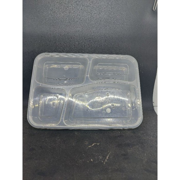 Bento sekat / Thinwall Sekat 4 VictoryTEPAK MAKAN/WADAH MAKANAN PLASTIK