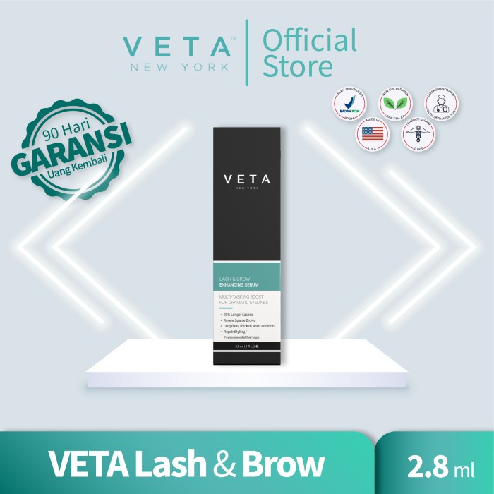 VETA NY LASH & EYEBROW- Serum Bulu Mata & Alis, BERGARANSI MADE IN USA