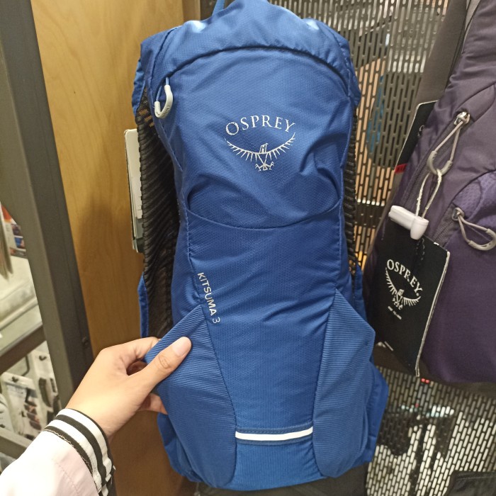 Osprey Tas Ransel KITSUMA 3 W RES Hydropack Bag Biru 94000 1188 3L Ori