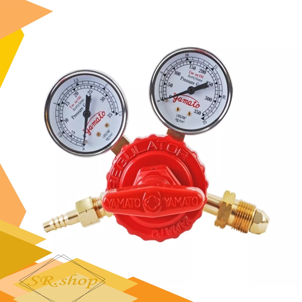 Regulator Acetylene untuk Tabung Las Asetilin YAMATO, las karbit, las gloor, acetilin, acetiline