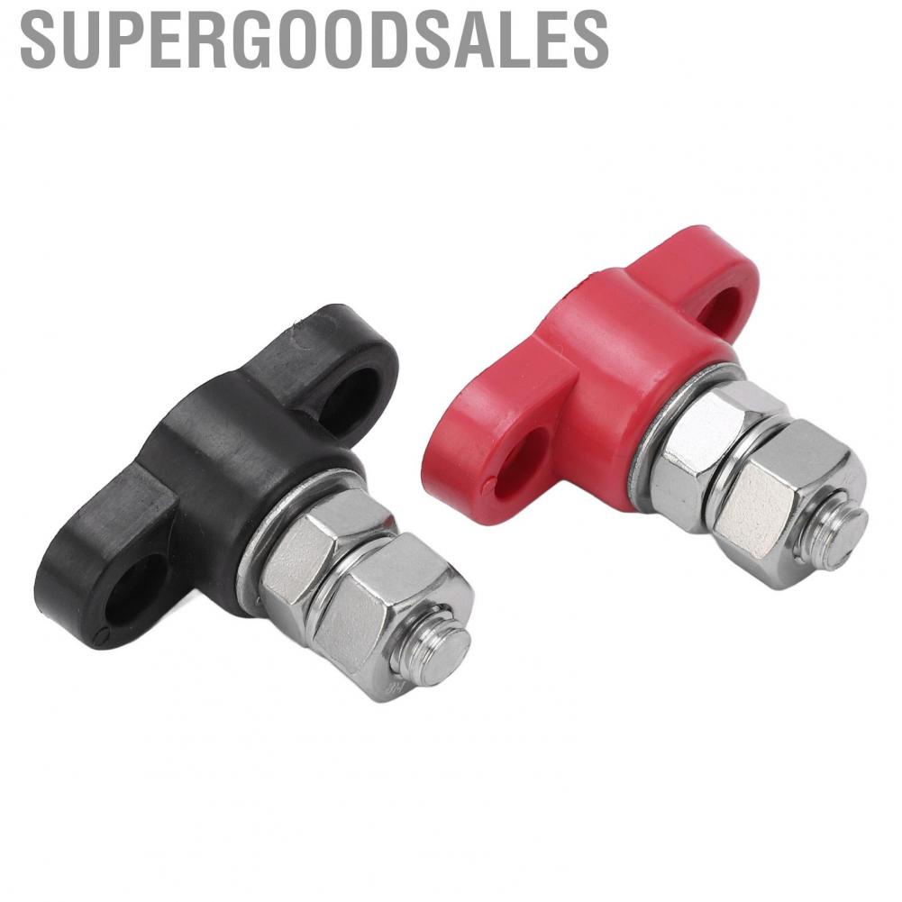 Supergoodsales NEW  Power Distribution Terminal Block Set With M8 Studs 2 Colors