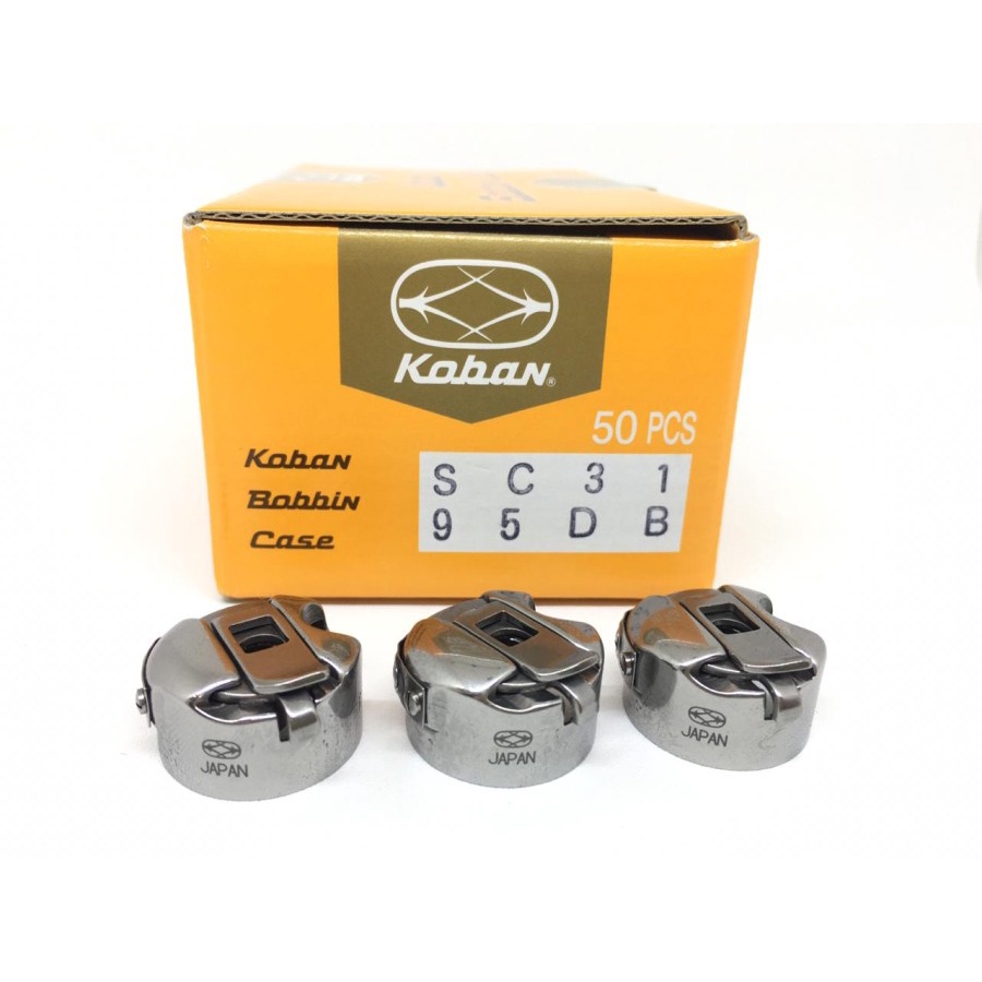 bc bobbin case ORI JEPANG Bobbin Case / Sekoci Mesin Jahit Jarum 1 Industri Highspeed SC31 bb bobbin
