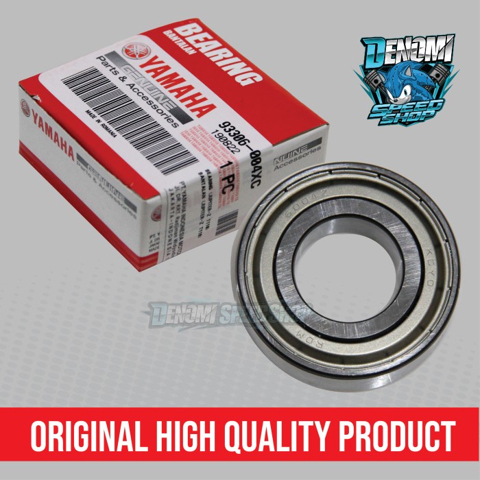 Bearing Laher Laker 6004 Nap Gear Gir Yamaha F1ZR FIZR F1Z FIZ R Force 1 Jupiter RX King Alfa Origin