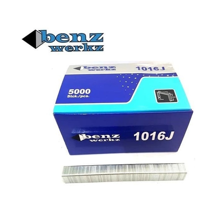 

BENZ 1016J Isi Mesin Staples Paku Tembak U Mata Nailer Gun 1016 J