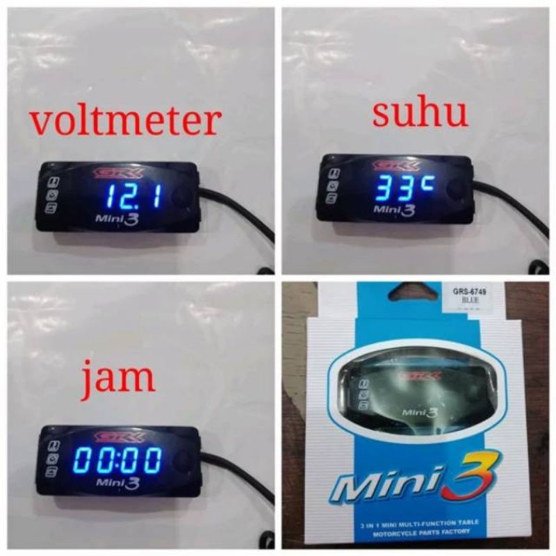 Voltmeter plus voltmeter 3 in 1