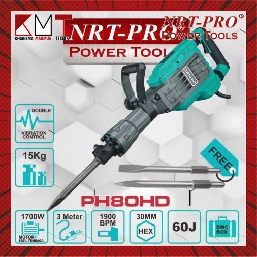 HAMMER DEMOLITION / BOR BOBOK BETON / JACK HAMMER PH 80 HD NRT-PRO