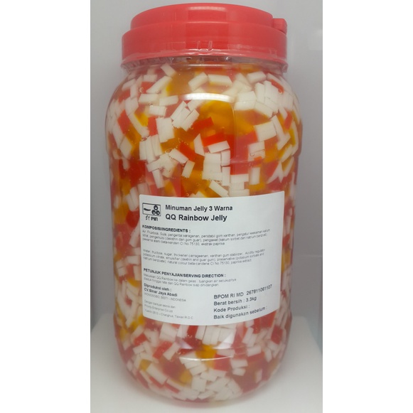 

✨Ready Stok✨ - Itpin Rainbow Jelly Premium Topping minuman KHUSUS GO SEND /GRAB - BUBBLEWRAP