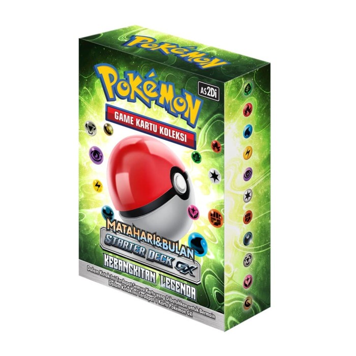 Kartu Pokemon Matahari Bulan AS2Di Starter Deck 2 Kebangkitan Legenda