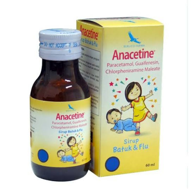 

ANACETINE SYR 60 ML - OBAT FLU DEMAM
