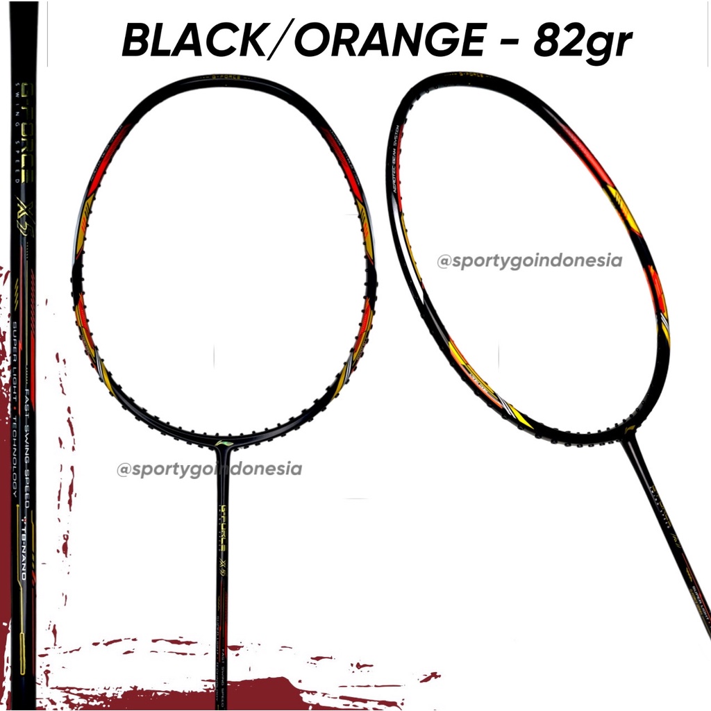 Raket Li Ning G-Force X-5 ORIGINAL / racket badminton g force X5