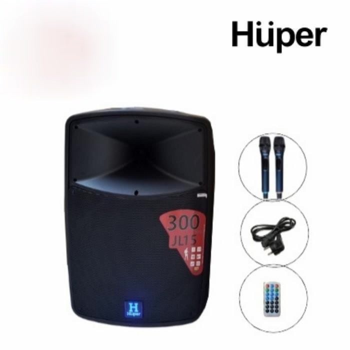 HUPER JL15 Speaker Portable Aktif With Bluetooth 15inc JL 15 ORIGINAL