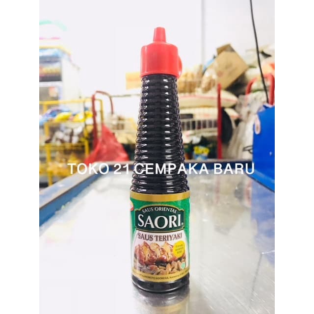 

Saori Saus Teriyaki Botol 133 ml | Saos Oriental Sapi Ajinomoto 133 ml