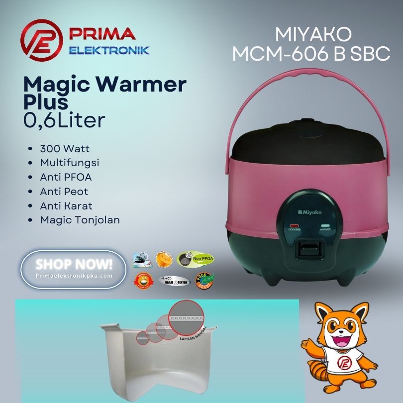 Magic Com Miyako MCM 606 B SBC