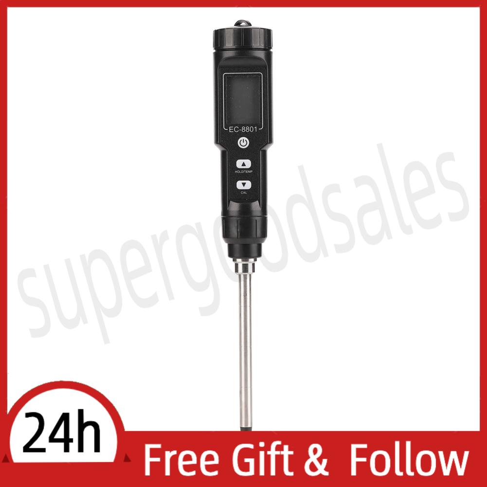 Supergoodsales Digital Soil Meter EC Tester Low  Warning for Orchard