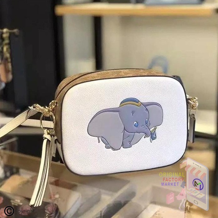 VS TAS C0ACH X DISNEY CAMERA SLING BAG WITH DUMBO ORIGINAL 69252