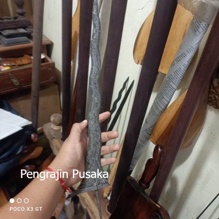 keris carubuk sepuh udan mas tangguh mataram Paling Murah PP89