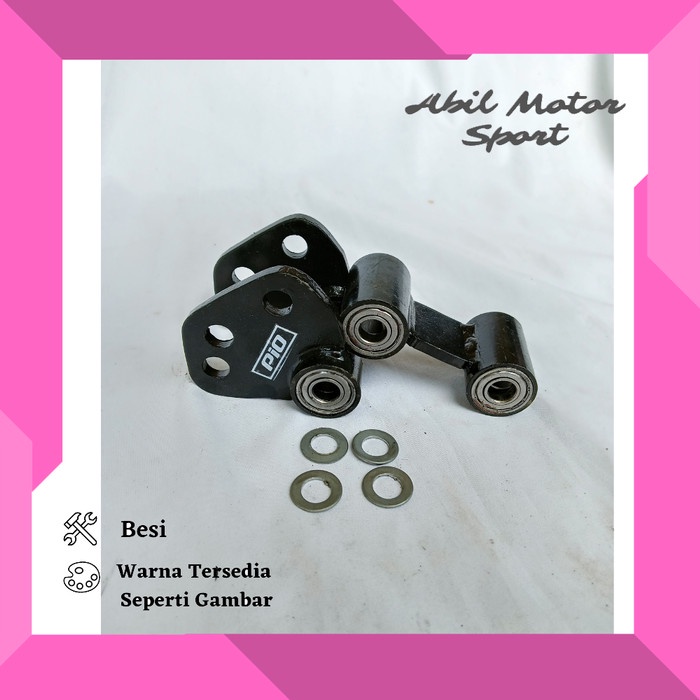 UNITRACK SCORPIO 3 LUBANG TEFLON PENINGGI MONOSHOCK BELAKANG SCORPIO