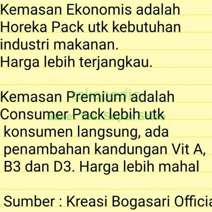 

Tepung Terigu Segitiga Biru 1 kg PER DUS isi 12 x 1kg GOJEK