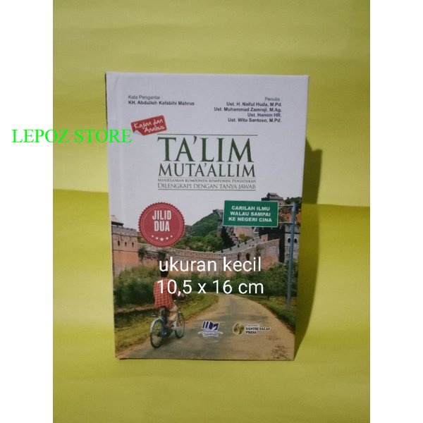 kajian & analisis terjemah kitab talim mutaalim ta'lim muta'lim ta'lim muta'allim lirboyo press orig