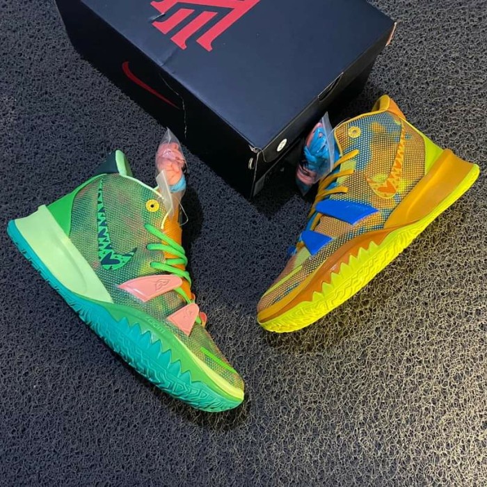 Sepatu Basket Nike Kyrie 7 High Mother Nature Green Yellow
