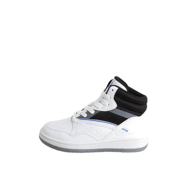 Payless LA Gear Childrens Hoops Basket Sneakers - White_10