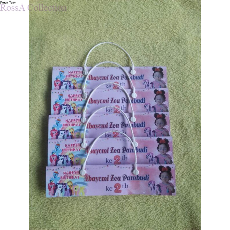 

RA plastik snack ultah (label+tali saja)