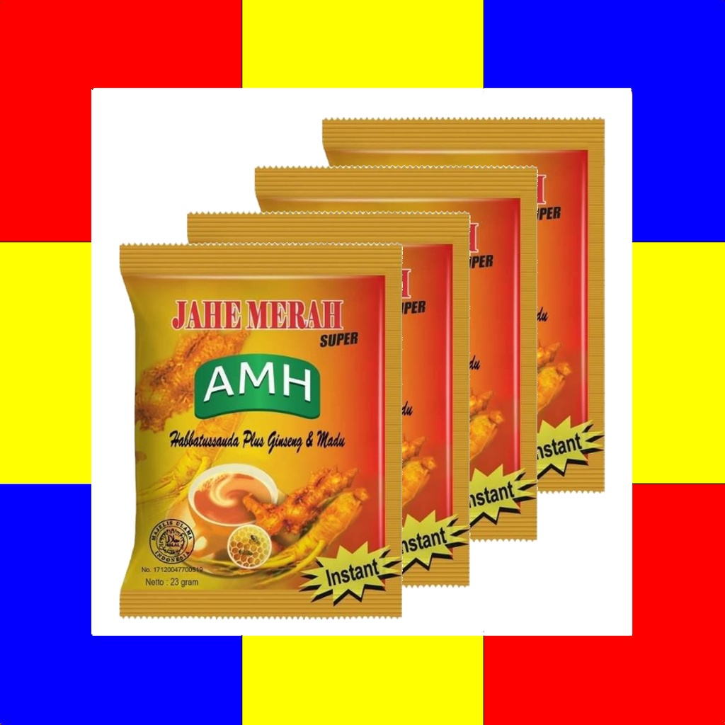 

4 Sachet JAHE MERAH AMH [GOGO]