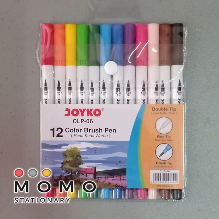 

color brush pen pena kuas warna joyko