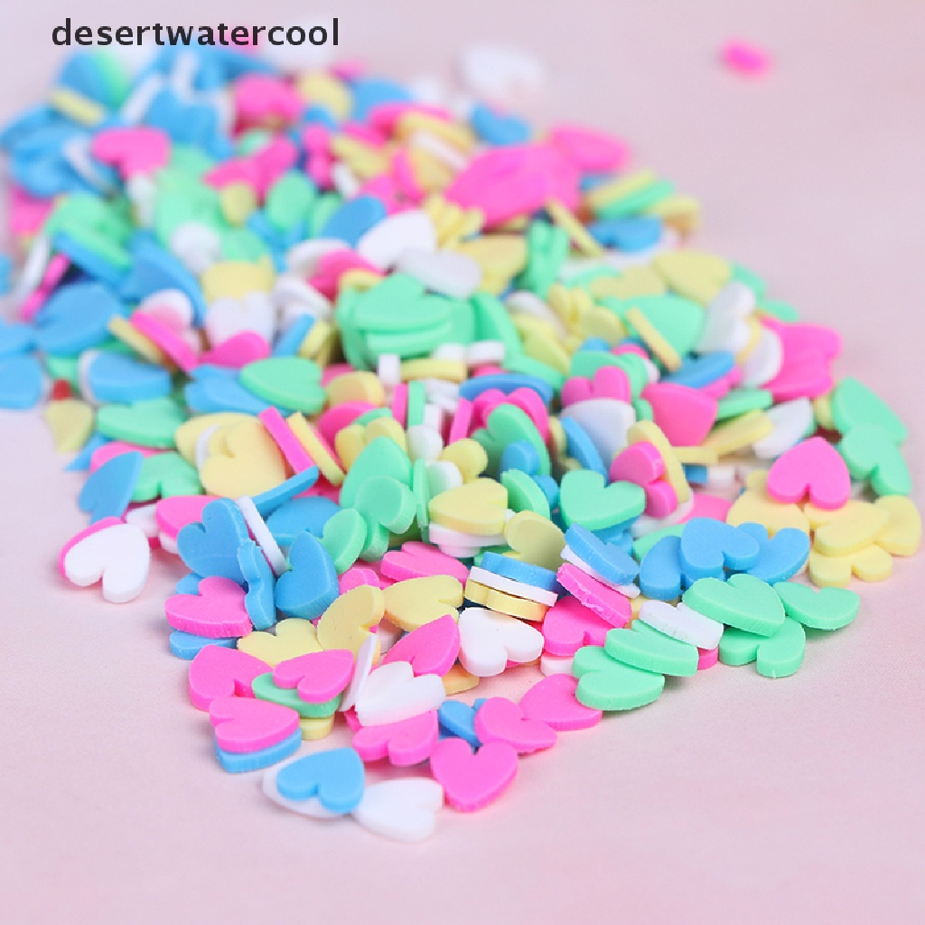 Deid 10g/pack Polymer clay Permen Palsu Manisan sprinkles diy slime Perlengkapan Telepon Martijn