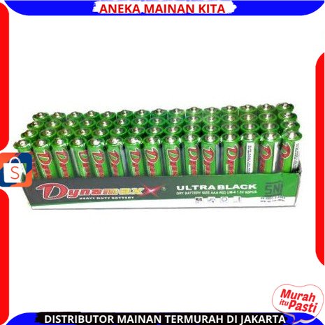 Baterai AA A2 Dynamax Hijau Ultra Black 1.5Volt Baterry Power Kualitas SNI 1 pcs