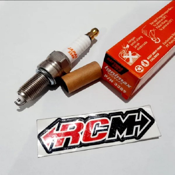 BUSI SPARKPLUG SPARK PLUG DAYTONA IGNIMAX TAPERED SUPRA X 125 VARIO 125 150 CS1 KIRANA THUNDER KARISMA REVO ABSOLUTE SCOOPY JUPITER MX BLADE PN 3389 ORI ORIGINAL DAYTONA ASLI