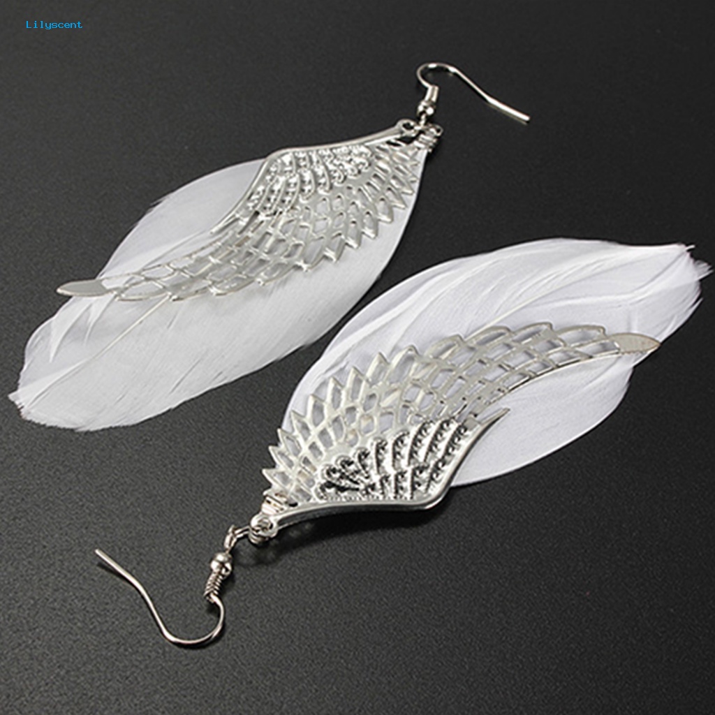 Lilyscent Decor Hook Earrings Untuk Pernikahan Indah Wanita Anting Bagus Kilau