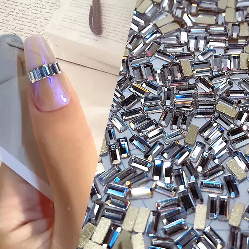 Auroras Butterfly 3D DIY Nail Art Mutiara Jantung Bunga Kupu-Kupu Ikatan Simpul Buatan Resin Glittler Strass Rhinestones Dekorasi Ukuran Campur rregular Manik-Manik Kuku Manikur Aksesoris