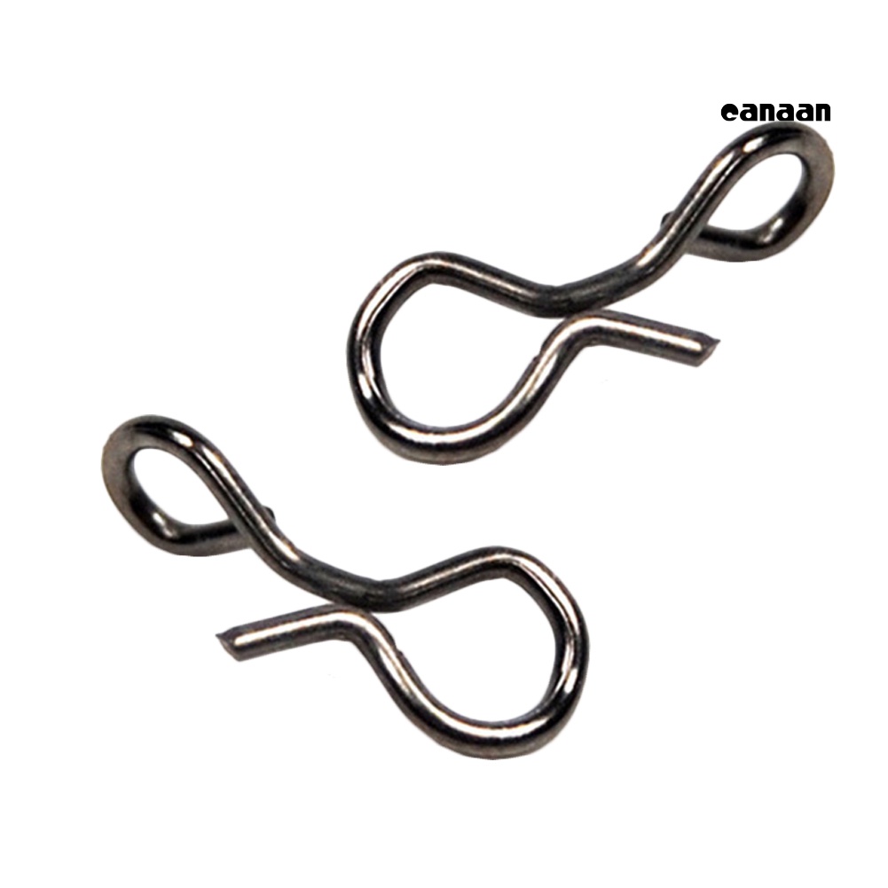 Cnn-50pcs Pin Umpan Lalat Konektor Link Ring Fish Gear Hook Lure Aksesoris Outdoor