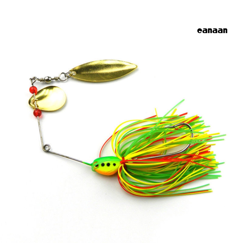 Cnn-5pcs Jenggot Unik Logam Mengkilap Lembaran Umpan Pancing Bass Hooks Spinner Bait Tackle