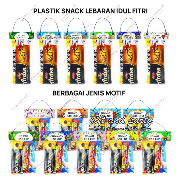 

Plastik SNACK LEBARAN / IDUL FITRI / Hampers mini lebaran