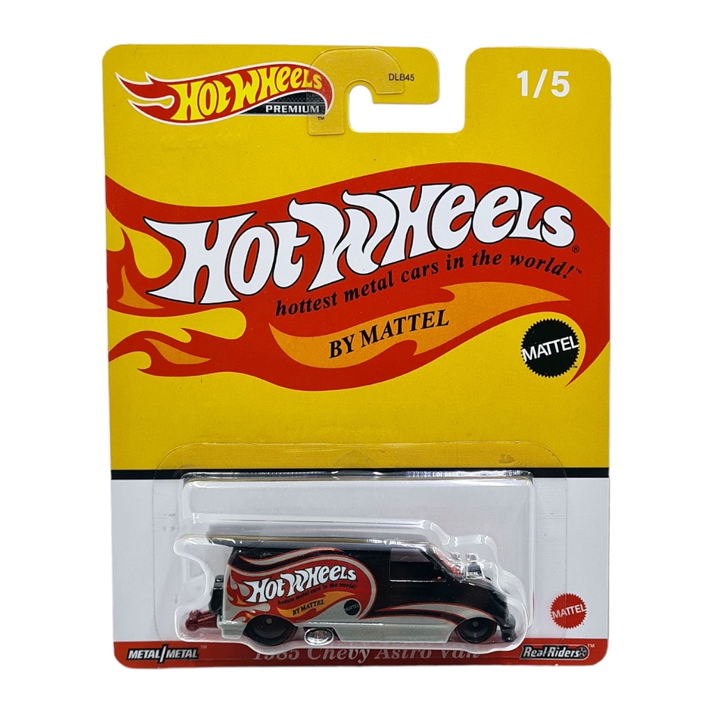 Tersedia  Hot Wheels Premium 1985 Chevy Astro Van Tampo Hot Wheels