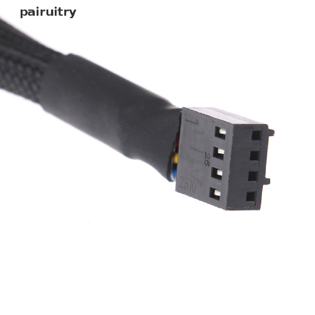 Prt PC Adaptor Kipas 4pin PWM extender Kabel 4pin Ke 3jalur Kabel Y Splitter PRT