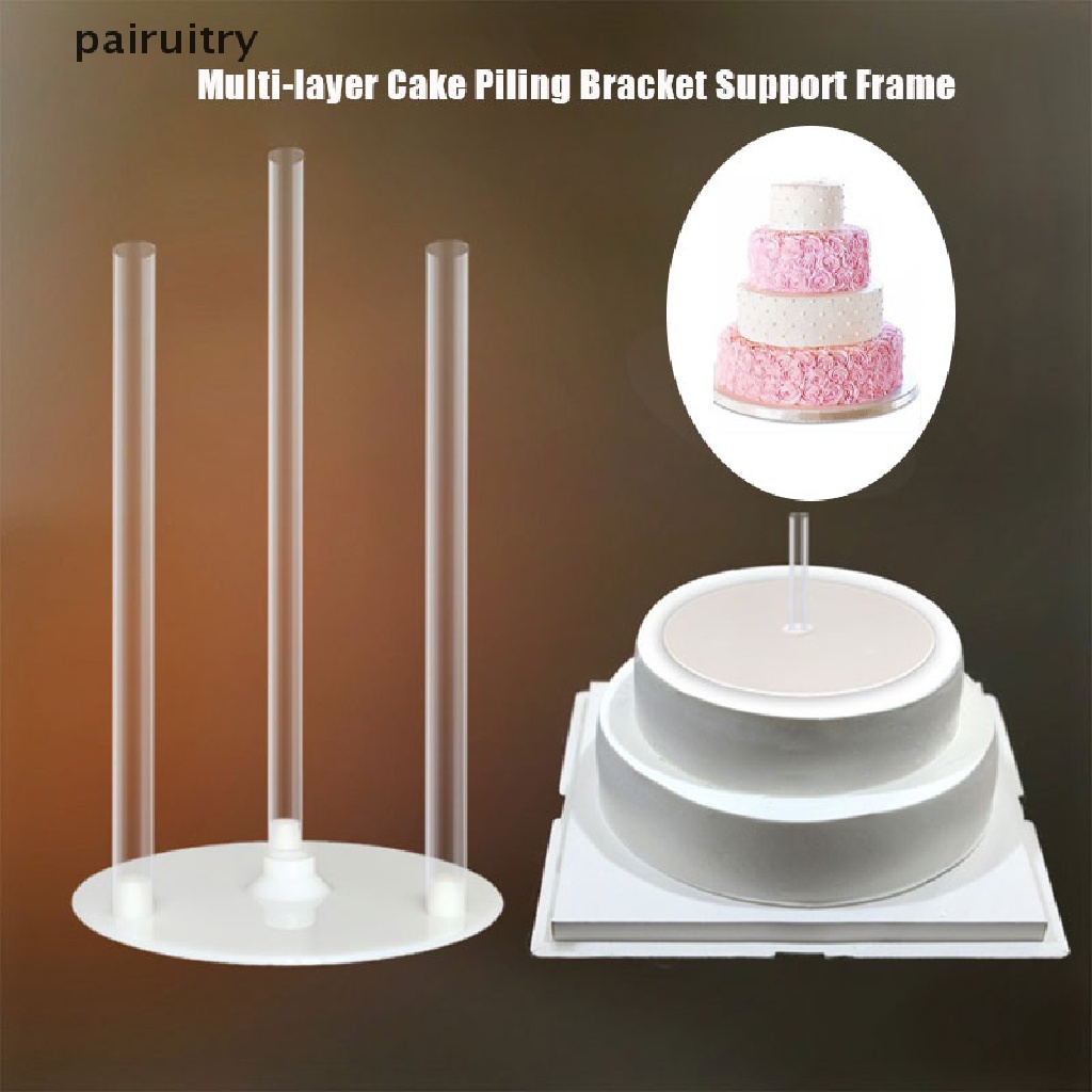 Prt Multi-layer Bingkai Penyangga Piling Kue Praktis Cake Stand DIY Dessert PRT