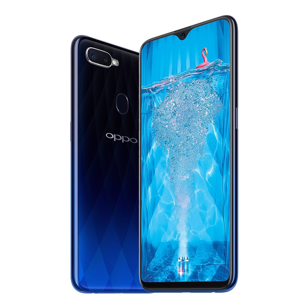 OPPO F9 HP RAM 6/128GB GARANSI TOKO 1 TAHUN ORIGINAL BARU HANDPHONE